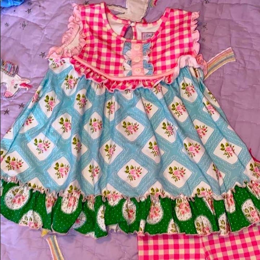 SweetHoney Playsuit EEUC size 6 wore once for pictures